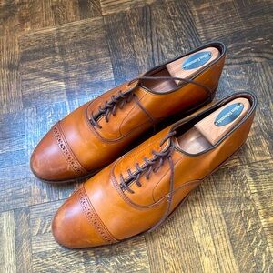 Allen Edmonds brown shoes